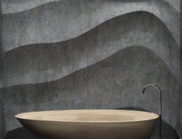 Feuchtraum Wandpannel in extravagantem Design