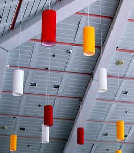 Deckendesign in oeffentlichem Gebaeude
